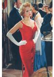 Brigitte bardot top red dress