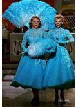 Rosemary Clooney Vera Ellen The Sisters Blue Lace Dress in Movie White Christmas