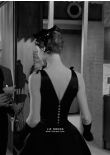 audrey hepburn sabrina black dress