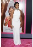 Tiffany Haddish White Halter Open Back Formal Celebrity Dress Girls Trip  Premiere
