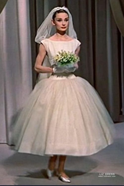 audrey hepburn wedding dress