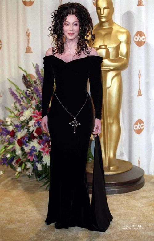 Cher deals oscars dress