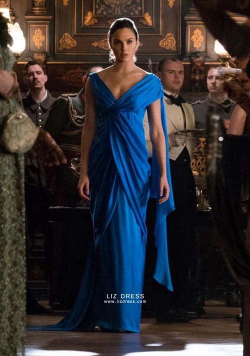 Gal Gadot Blue Formal Dress In Movie Wonder Women Costume But while most leading ladies take to the carpet wearing their highest designer heels, gal opted for unlikely flat shoes. gal gadot blue formal dress in movie wonder women costume