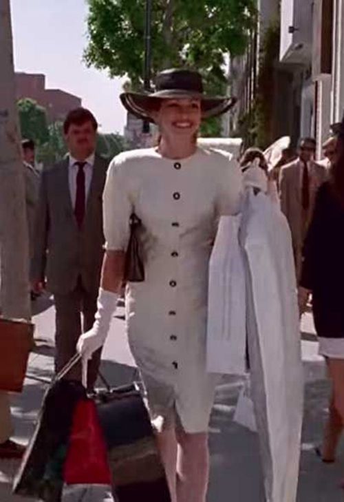 Julia roberts pretty woman white dress store
