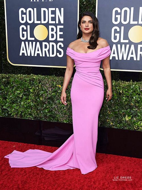 Priyanka chopra hotsell in pink dress