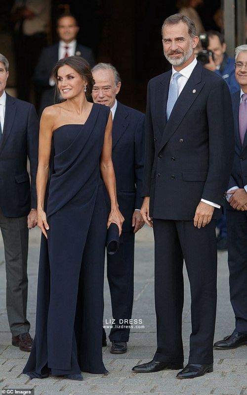 navy formal jumpsuit