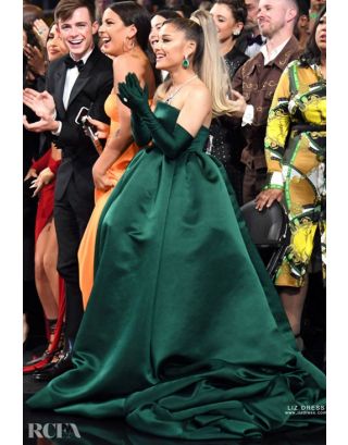 Ariana Grande's yellow couture gown defines classy-meets-edgy fashion |  Fashion News - The Indian Express