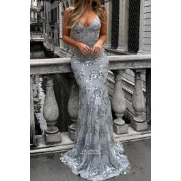 silver bling dress