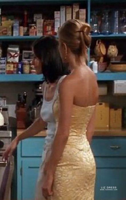 Friends: Season 3 Episode 2 Rachel Green's Mint Maxi Dress