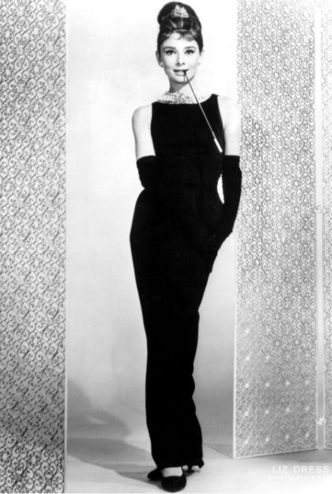 Audrey Hepburn Black Dress Breakfast At Tiffany s