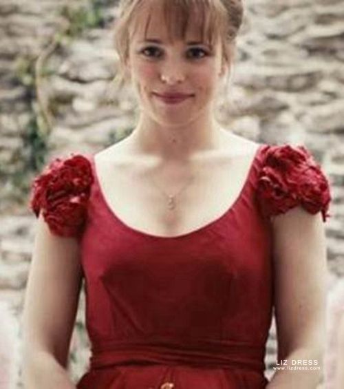 rachel mcadams wedding dress