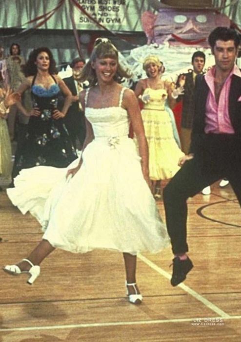 apoyo repollo Específico Olivia Newton-John Sandy Olsson Yellow Dance Dress in Movie Grease