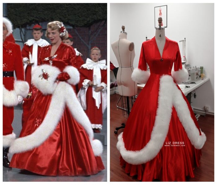 Rosemary Clooney Red Dress White Christmas