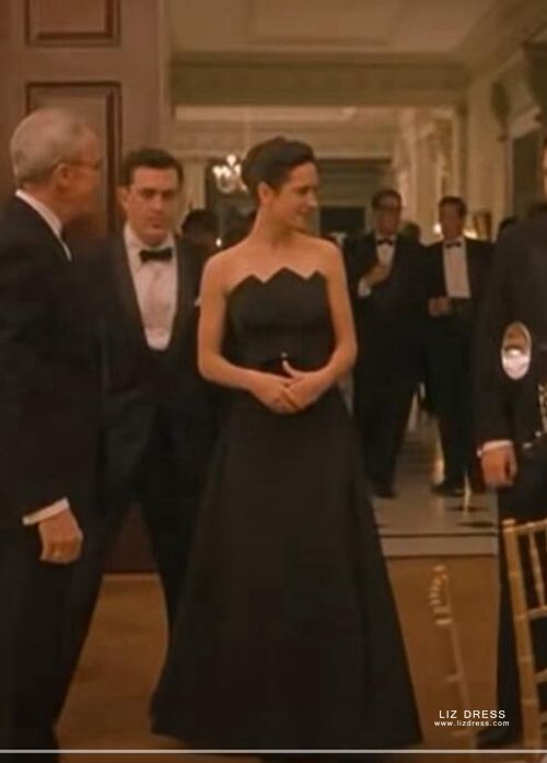 jennifer connelly black dress