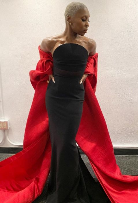 Habibi Couture | Dresses | Brand New Black Cape Gown | Poshmark