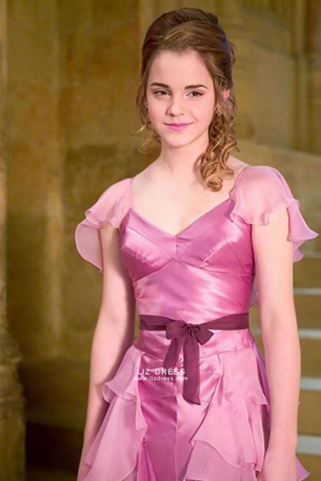 Harry Potter Hermione Granger Yule Ball White