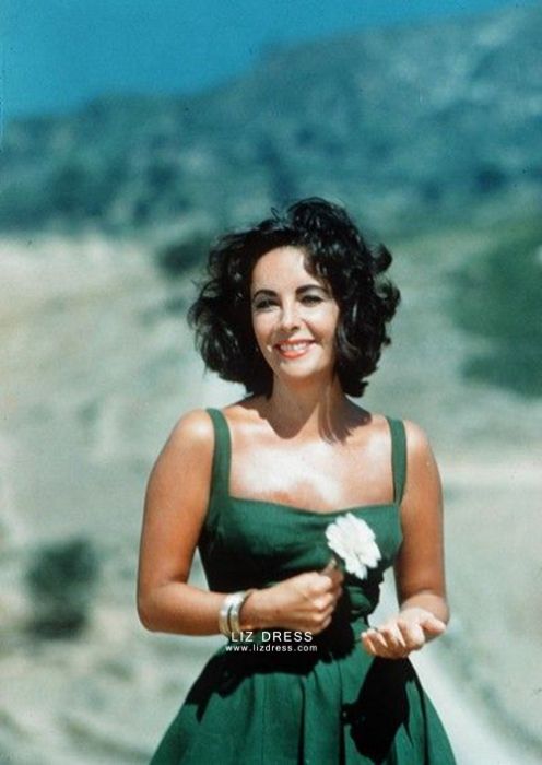 Elizabeth Taylor Green Dress In Movie Suddenly Last Summer