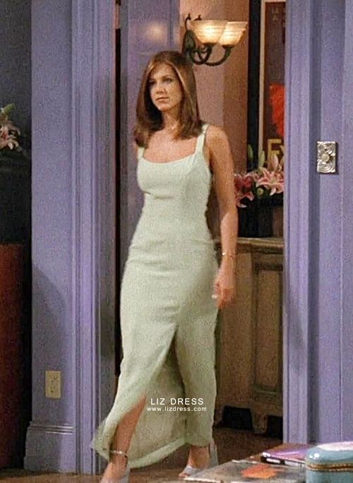 Black dress  Rachel green, Rachel green style, Jen aniston