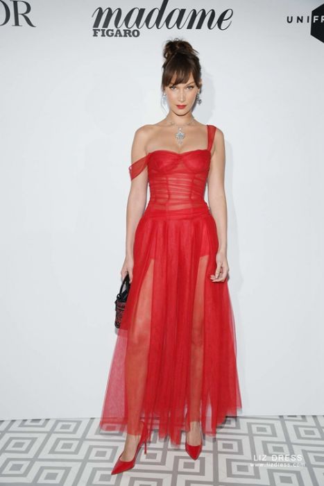 dior red dress 2018