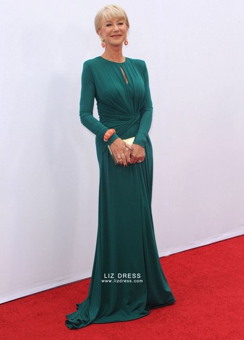 Teal dress red top