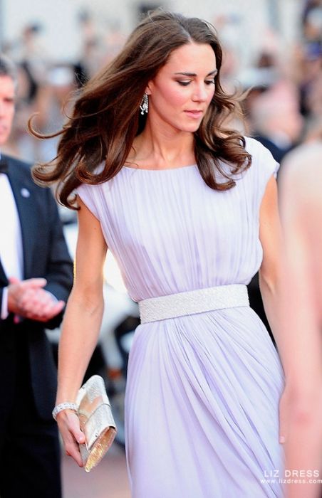 kate middleton chiffon dress