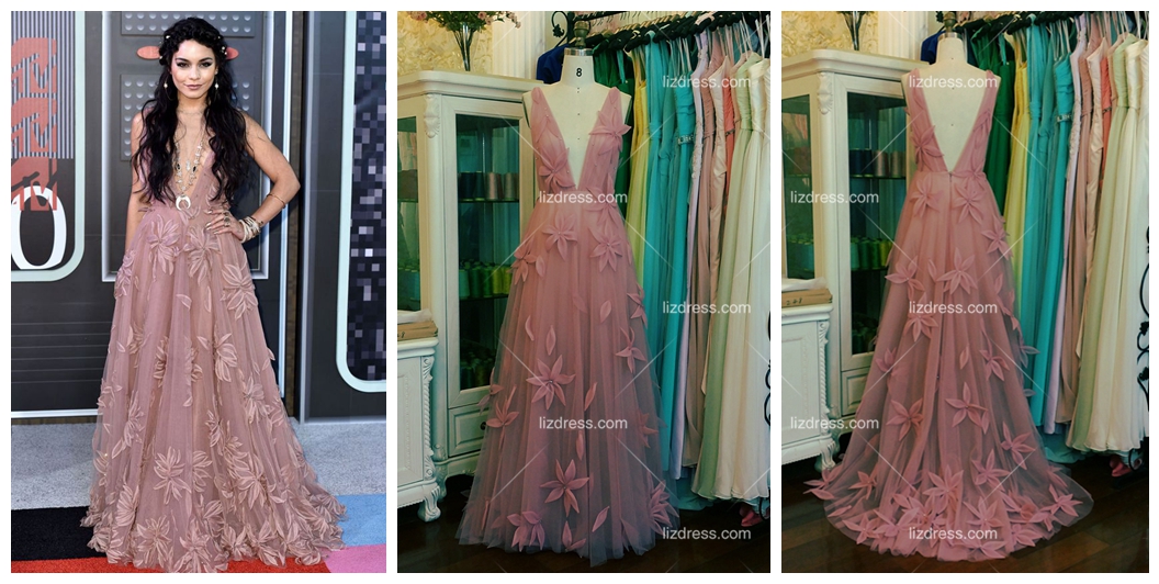 Vanessa Hudgens Pink Dress